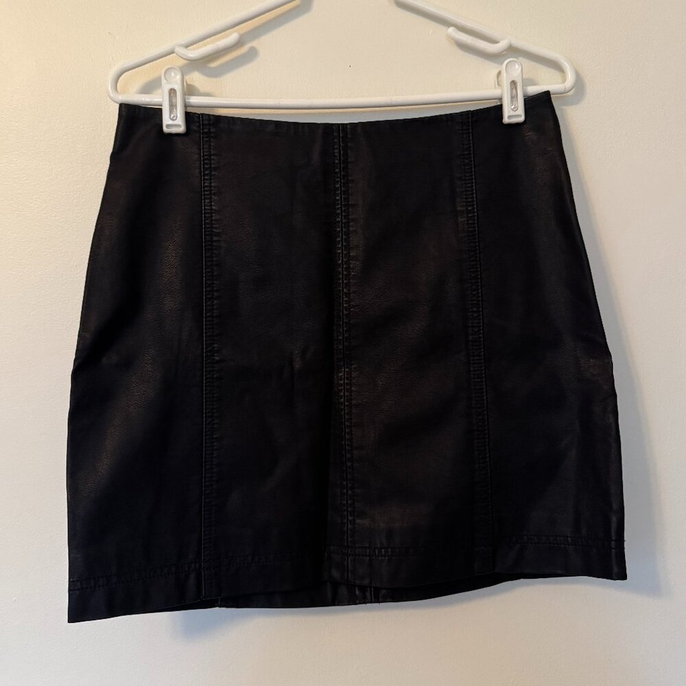Leather Skirt